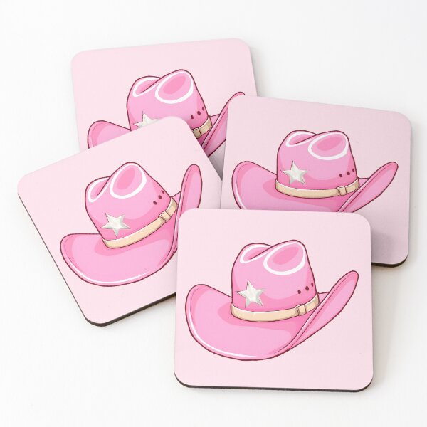 Artikelvorschau, Rosa Cowgirl-Hut entworfen und verkauft von KawaiiKases.