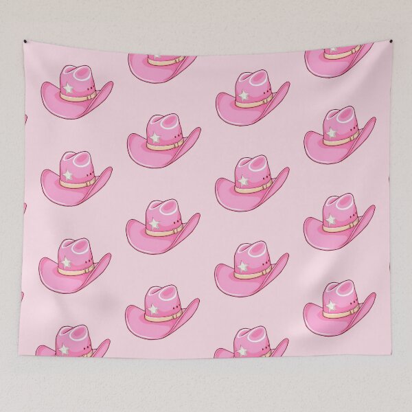 Artikelvorschau, Rosa Cowgirl-Hut entworfen und verkauft von KawaiiKases.