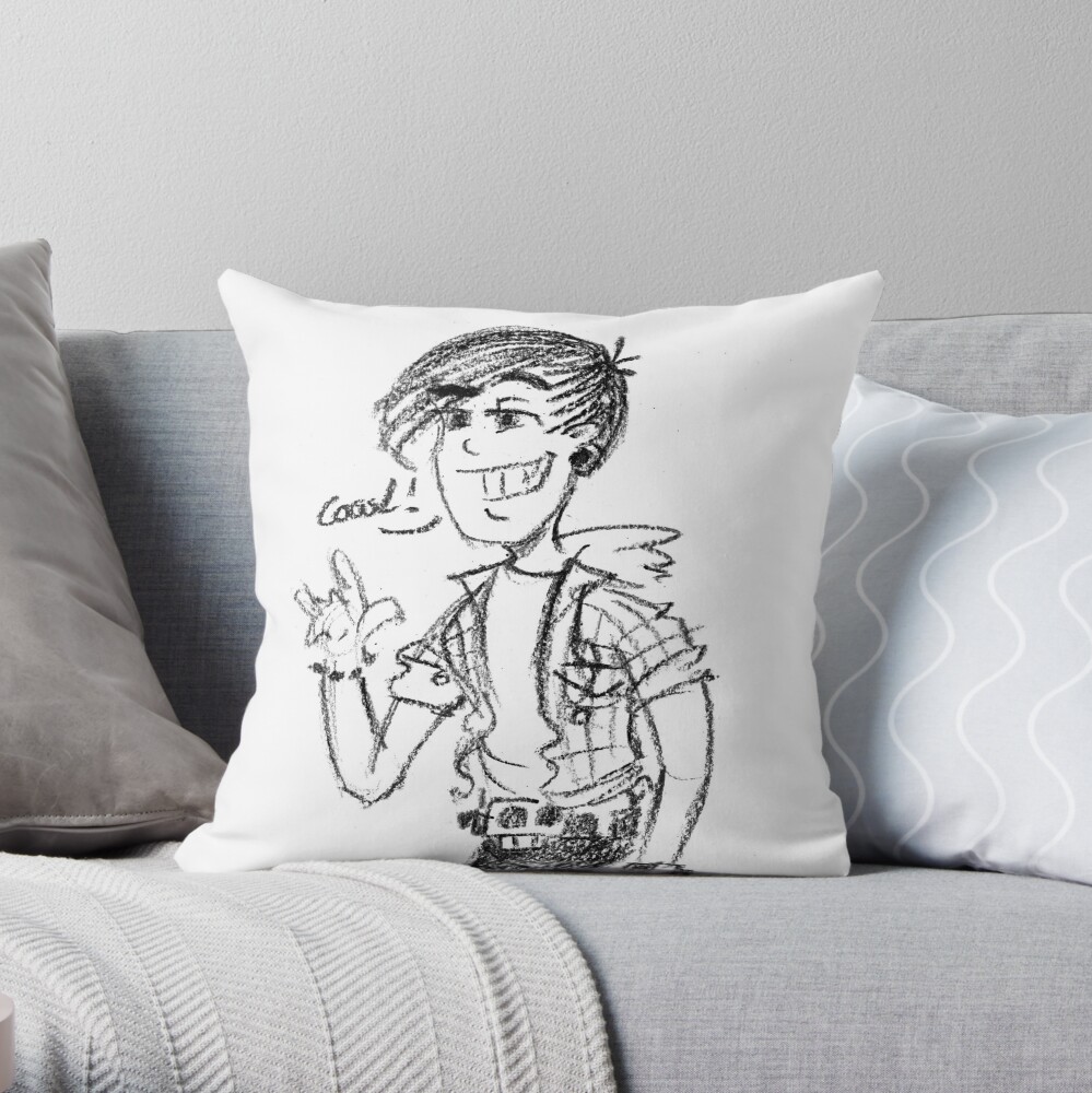 Item preview, Throw Pillow designed and sold by cgsketchbook.