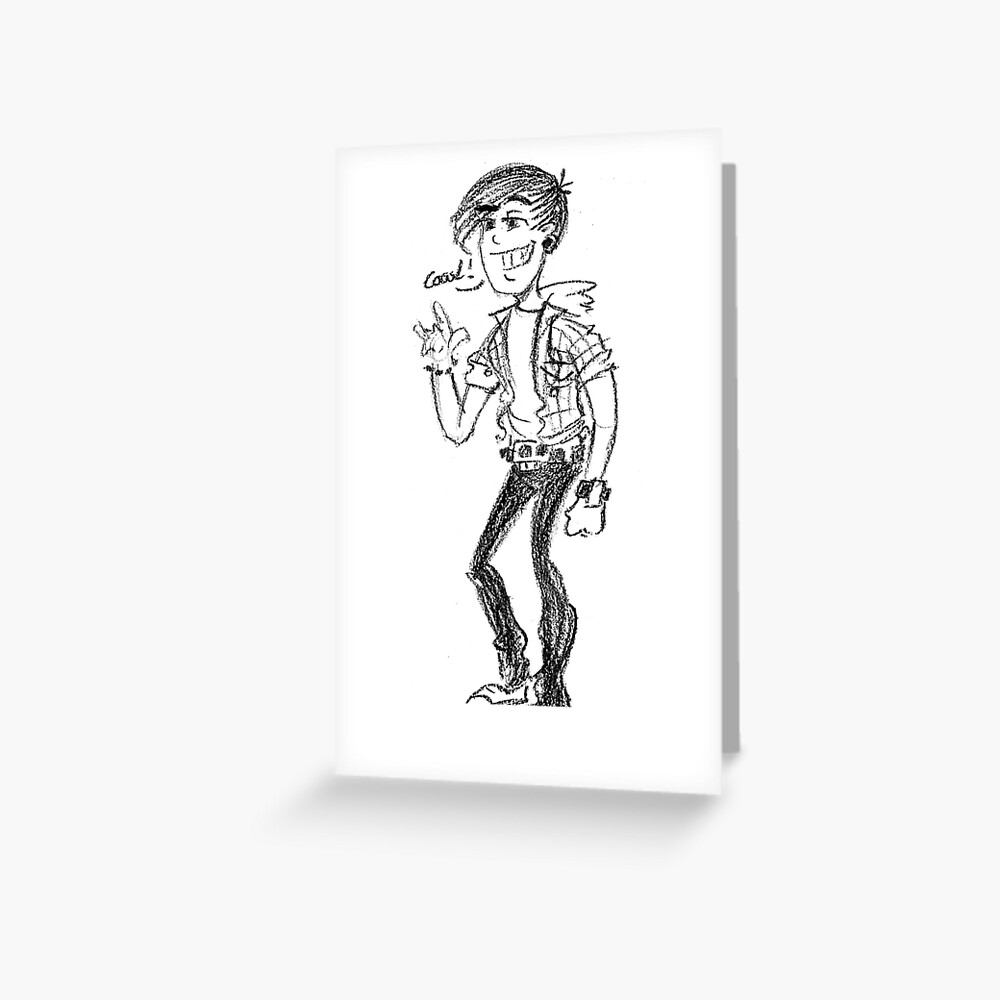 Item preview, Greeting Card designed and sold by cgsketchbook.