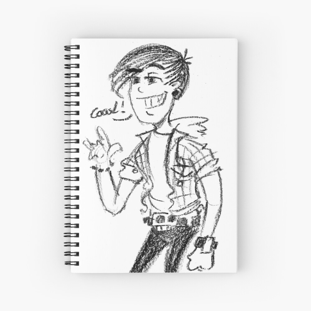 Item preview, Spiral Notebook designed and sold by cgsketchbook.