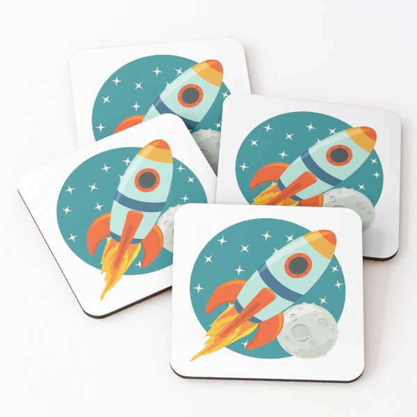 Item preview, Space Rocket ship designed and sold by T-shirtJohny.