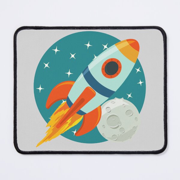 Item preview, Space Rocket ship designed and sold by T-shirtJohny.