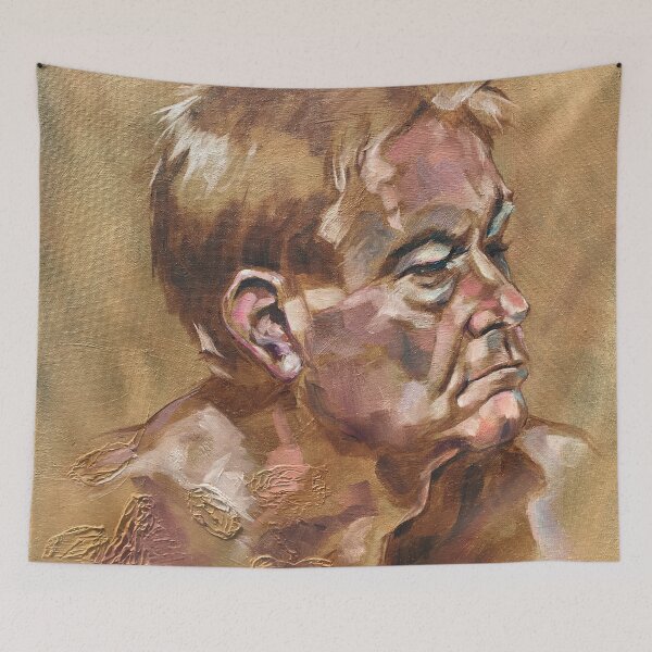 Item preview, Portrait Painting of an Old Man designed and sold by jeff-jones.