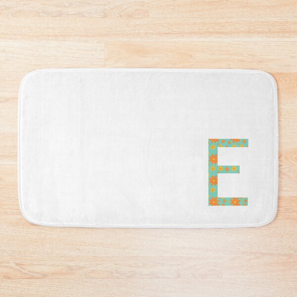 Item preview, Orange and Yellow Flower Print “E” designed and sold by Heids953.