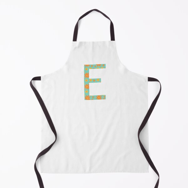 Item preview, Orange and Yellow Flower Print “E” designed and sold by Heids953.