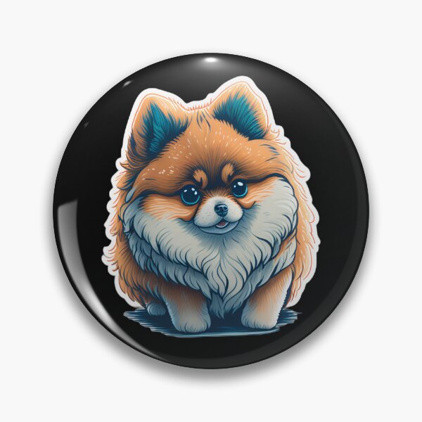 Item preview, Pomeranian (Sticker and Print Out) designed and sold by Sir Elgin Ortiz.