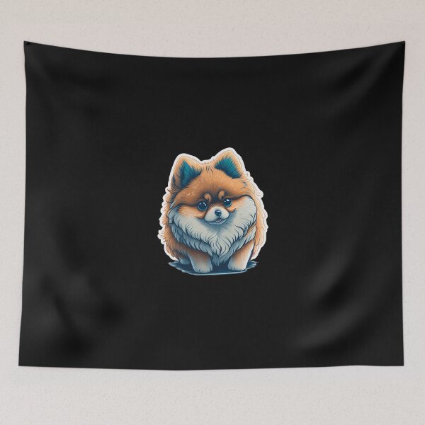 Item preview, Pomeranian (Sticker and Print Out) designed and sold by Sir Elgin Ortiz.