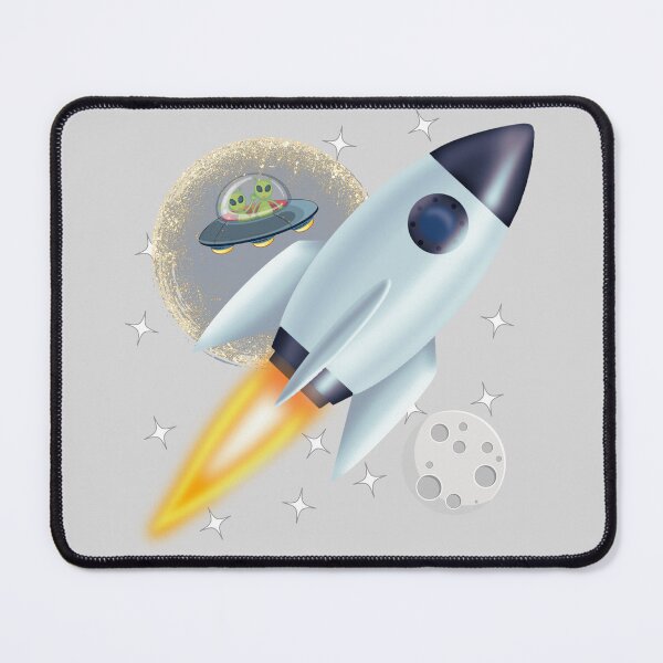 Item preview, Space Rocket ship designed and sold by T-shirtJohny.