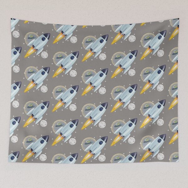 Item preview, Space Rocket ship designed and sold by T-shirtJohny.