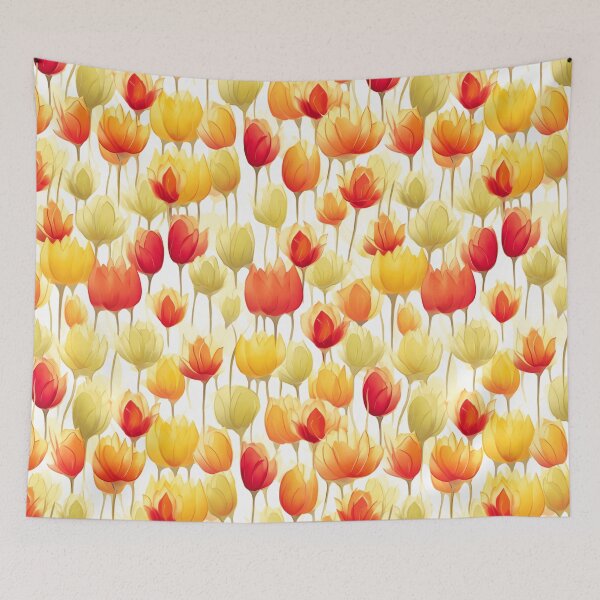 Item preview, Tulips print. Artistic Spirit in Pattern. designed and sold by SBD-Shop.