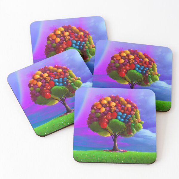 Item preview, Colourful Fruit Tree designed and sold by pinkal.