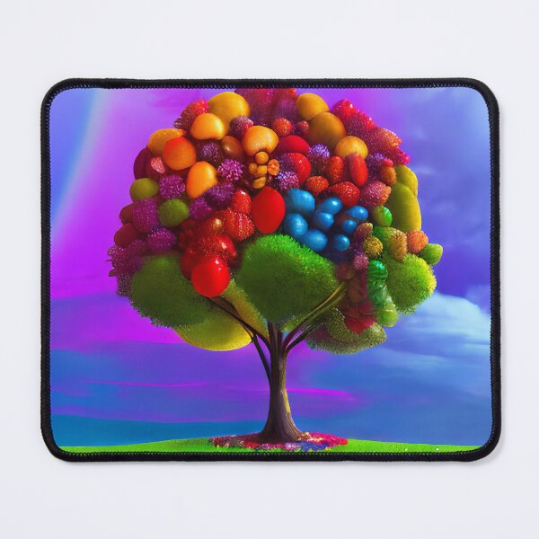 Item preview, Colourful Fruit Tree designed and sold by pinkal.