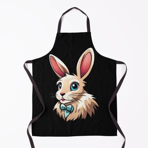 Item preview, Beige Bunny with Bowtie - Cute Cartoon and Classy Animal designed and sold by Just Art's Creations colinw2292@gmail.com.