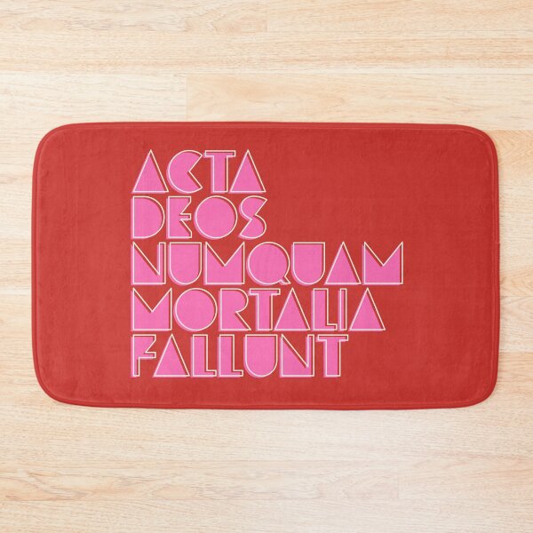 Item preview, Mortal Deeds Never Deceive the Gods - Latin - Acta Deos Numquam Mortalia Fallunt designed and sold by Trish Dish.