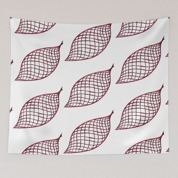Item preview, Spiral Leaf Red designed and sold by lezell.
