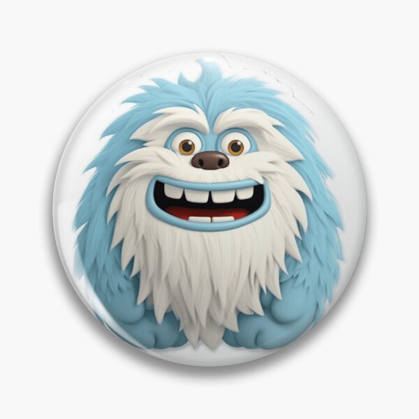 Item preview, Pixar-style Animated Yeti sticker designed and sold by sgonzalez1996.