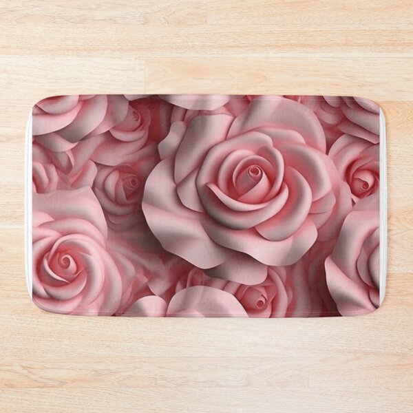 Item preview, 3D Pink Roses Floral designed and sold by CoputerEasel.