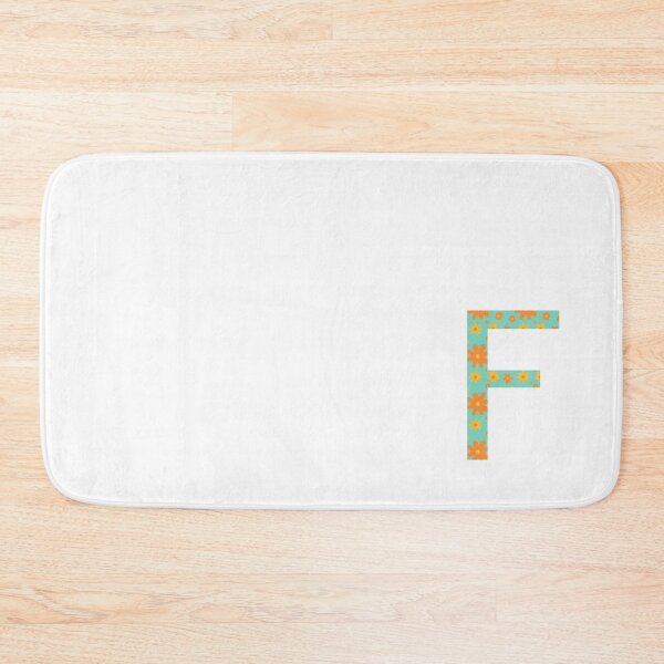 Item preview, Orange and Yellow Flower Print “F” designed and sold by Heids953.