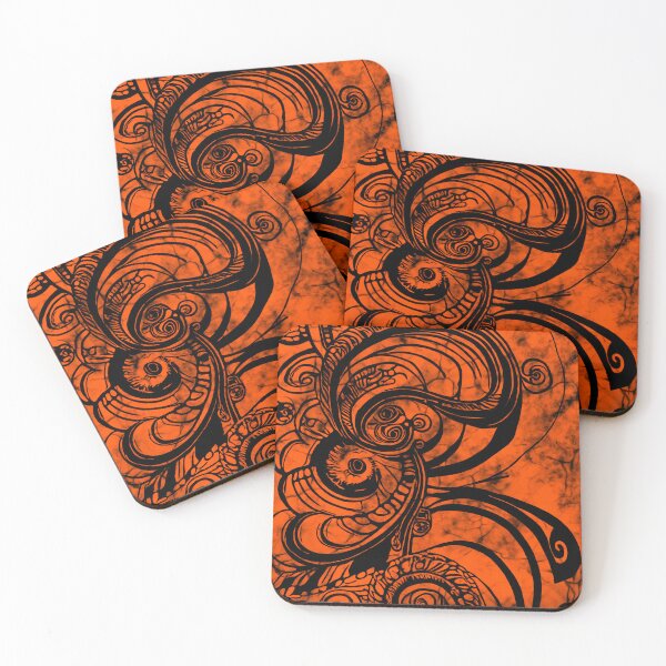 Item preview, Orange Echos of Royalty Boho designed and sold by mwebba2005.