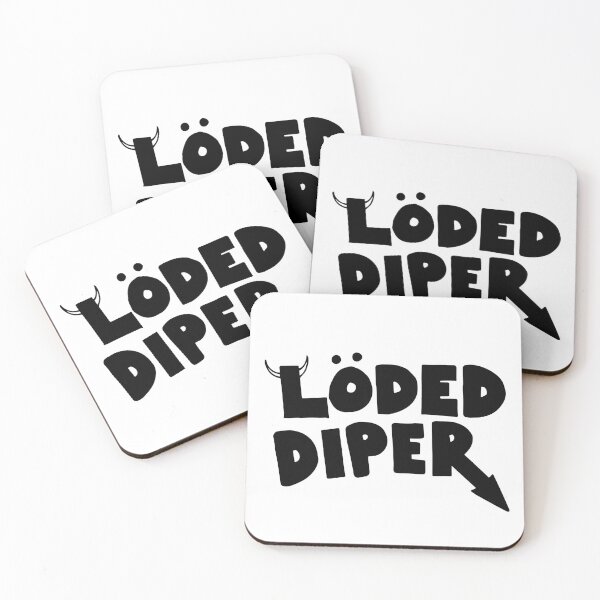 Item preview, loded diper (löded diper) logo - diary of a wimpy kid rodrick rules band designed and sold by cameronbaba.
