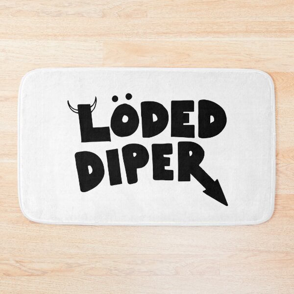 Item preview, loded diper (löded diper) logo - diary of a wimpy kid rodrick rules band designed and sold by cameronbaba.