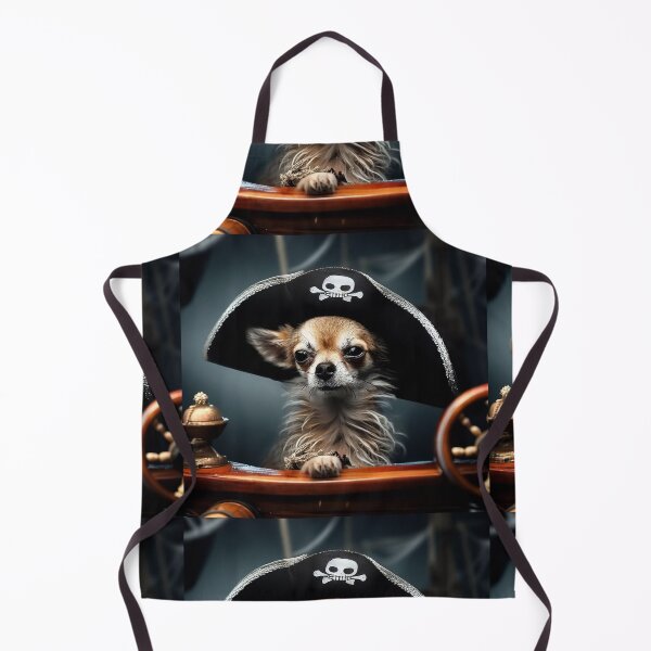 Aperçu de l'œuvre Chihuahua pirate créée et vendue par Reinvention.