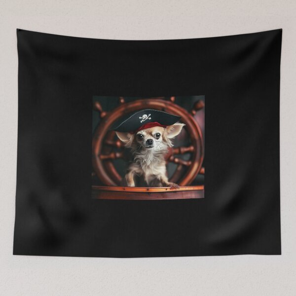 Item preview, Cute pirate chihuahua  designed and sold by Reinvention.