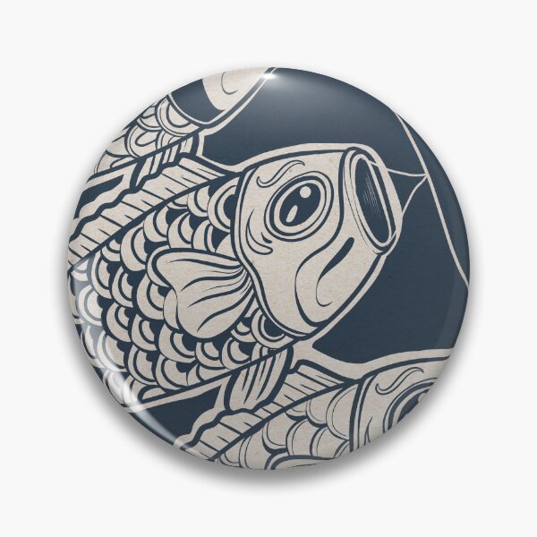 Item preview, Koi nobori carp kite drawing designed and sold by SD-Din.