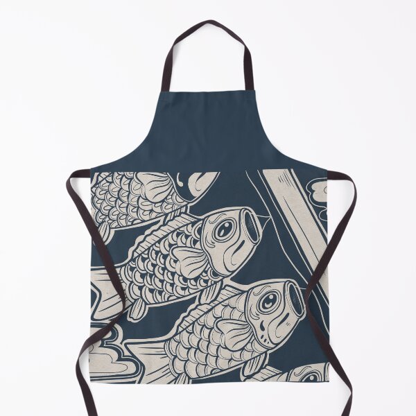 Item preview, Koi nobori carp kite drawing designed and sold by SD-Din.