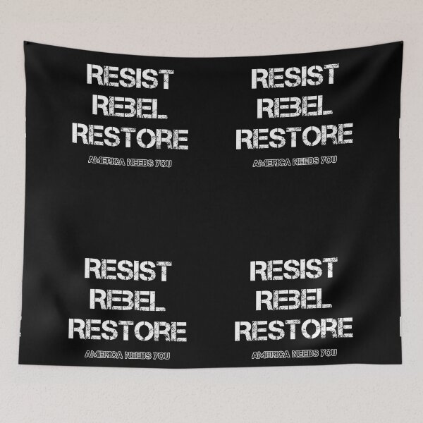 Item preview, Resist. Rebel. Restore. America Needs You designed and sold by IYCRT.