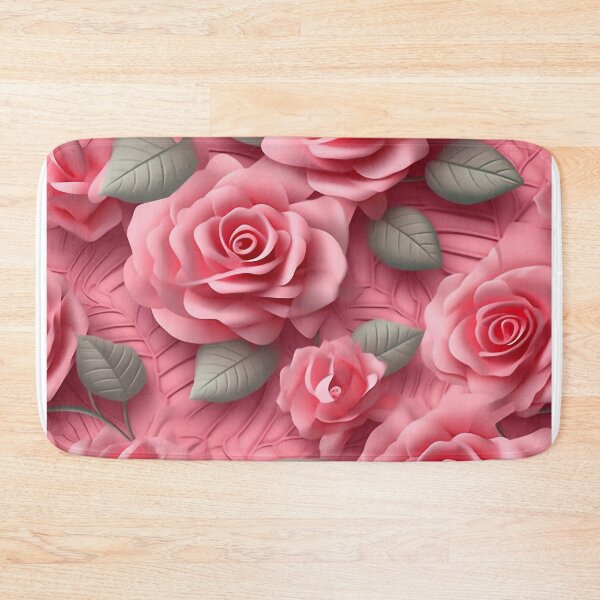 Item preview, 3D Pink Roses Floral designed and sold by CoputerEasel.