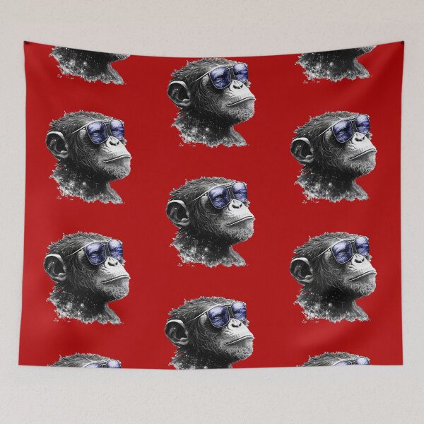 Item preview, Blue Tinted Chimp designed and sold by Rich Anderson.