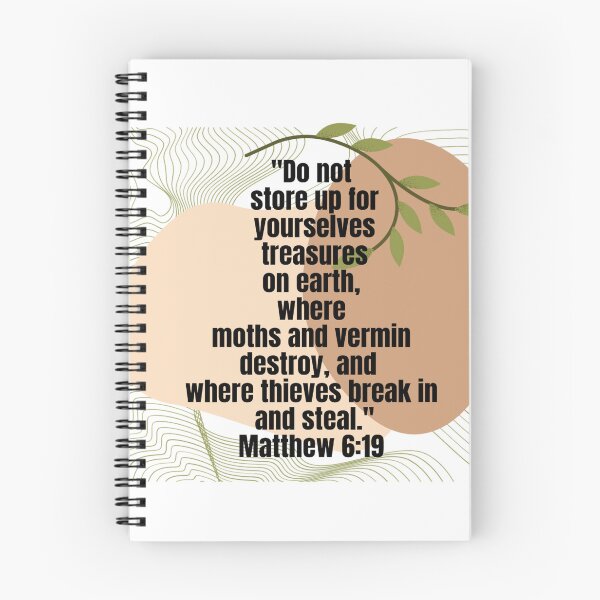 Item preview, Bible Verse Mathew 6:19 designed and sold by GRyZeo.