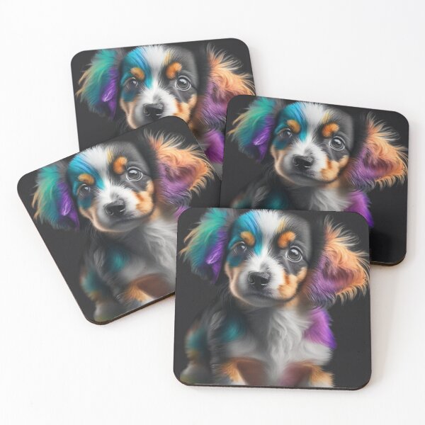 Item preview, Lindo perro colorido designed and sold by oldtimesss.