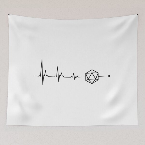 Item preview, Heartbeat D20 Dice designed and sold by pixeptional.