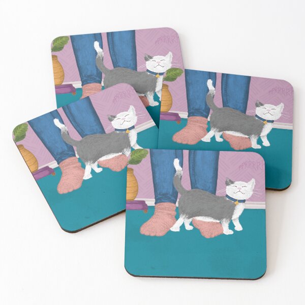 Item preview, Anastasio the cat walks to ask for his food. designed and sold by BettyBustillo.