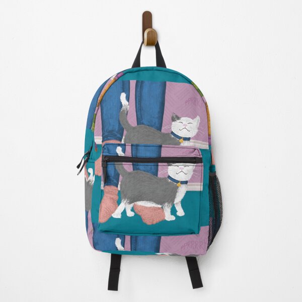 Item preview, Anastasio the cat walks to ask for his food. designed and sold by BettyBustillo.