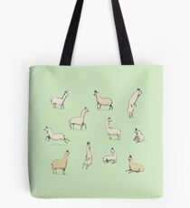 Llamas Tote Bag