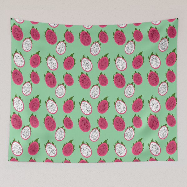 Item preview, Dragonfruit Pattern-Digital Art designed and sold by beccadot.