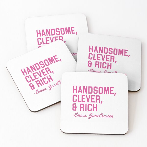 Item preview, Handsome, clever, rich Emma Jane Austen designed and sold by Matildailda.