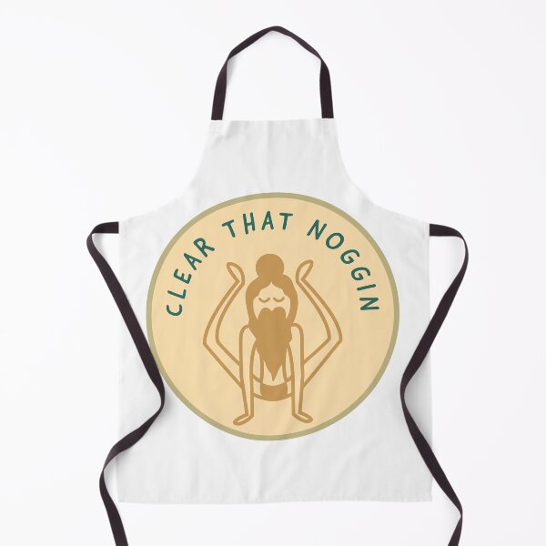 Item preview, Clear that noggin mindful hippie designed and sold by StitchesSleeves.