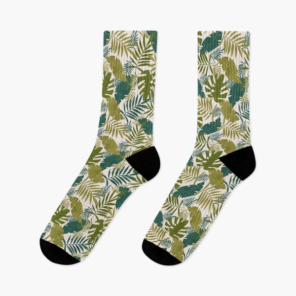 Item preview, Tropical Jungle Leaf Pile: Monstera and more designed and sold by maddydoodlesoup.