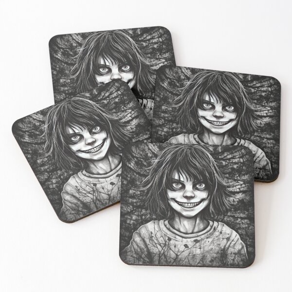 Item preview, Monochrome Portrait of Jeff the Killer designed and sold by The-Sinister.