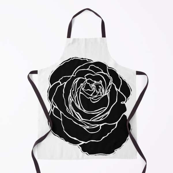 Item preview, Cottage Core, Black Rose Outline designed and sold by badlydrawnbabe.
