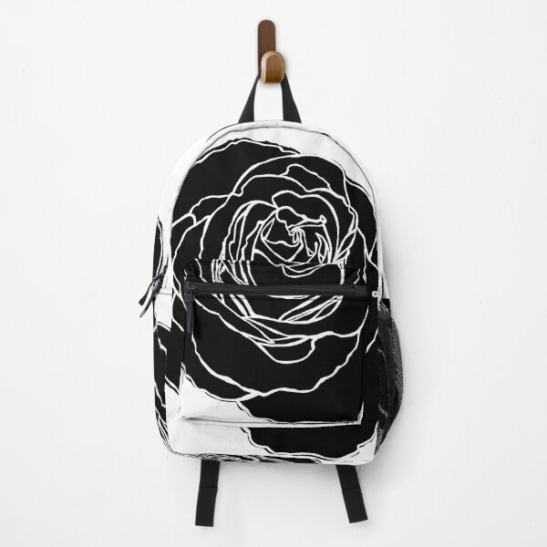Item preview, Cottage Core, Black Rose Outline designed and sold by badlydrawnbabe.