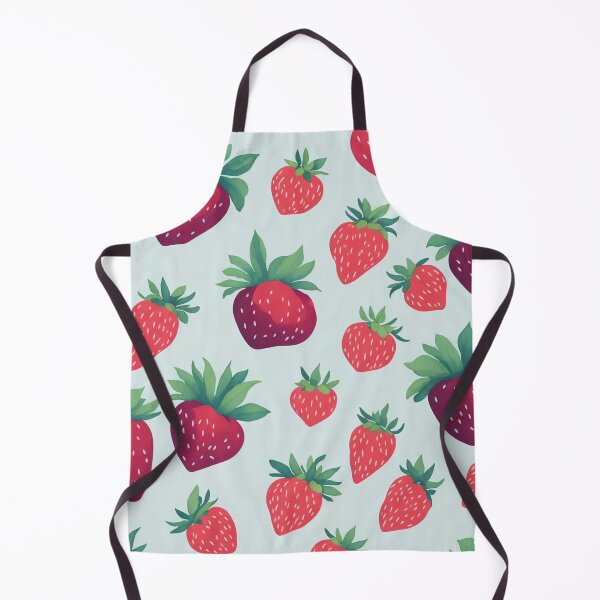 Item preview, Strawberry Pattern designed and sold by PawsAndCoffeeCo.