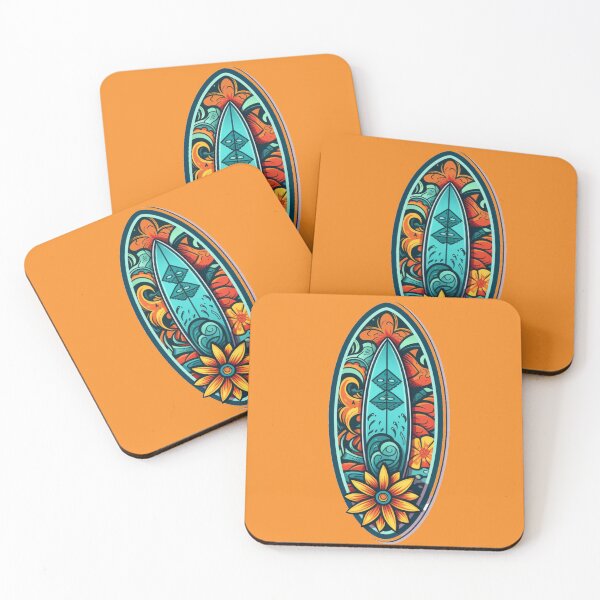 Item preview, Riding the Rainbow Waves: A Vibrant Surfboard Adventure designed and sold by A2Z-Printz.