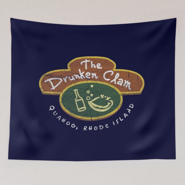 Item preview, The Drunken Clam Worn Out designed and sold by Alema Art.