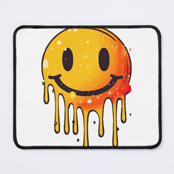 Item preview, Trippy Melting Smiley Yellow designed and sold by WilderMinds.